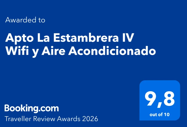 Booking.com: 9.8 out of 10. Traveller Review Awards 2026